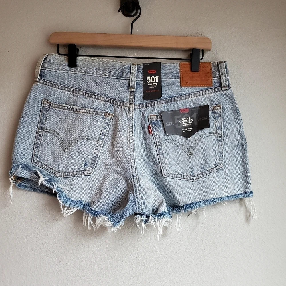 Levi's Premium 501 Shorts in Waveline size 29 NWT